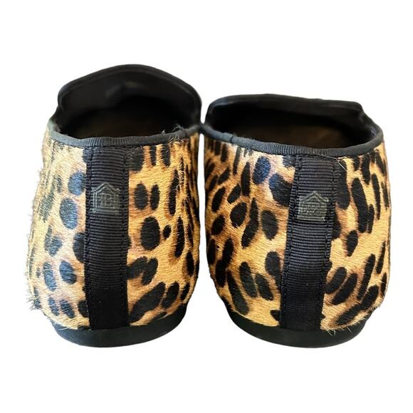 Birdies The Sterling Slip on Smoking Loafer in Cheetah Calf Hair 6.5 - Picture 10 of 10